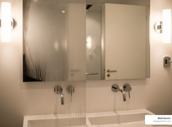 Bathroom exhaust fan wiring