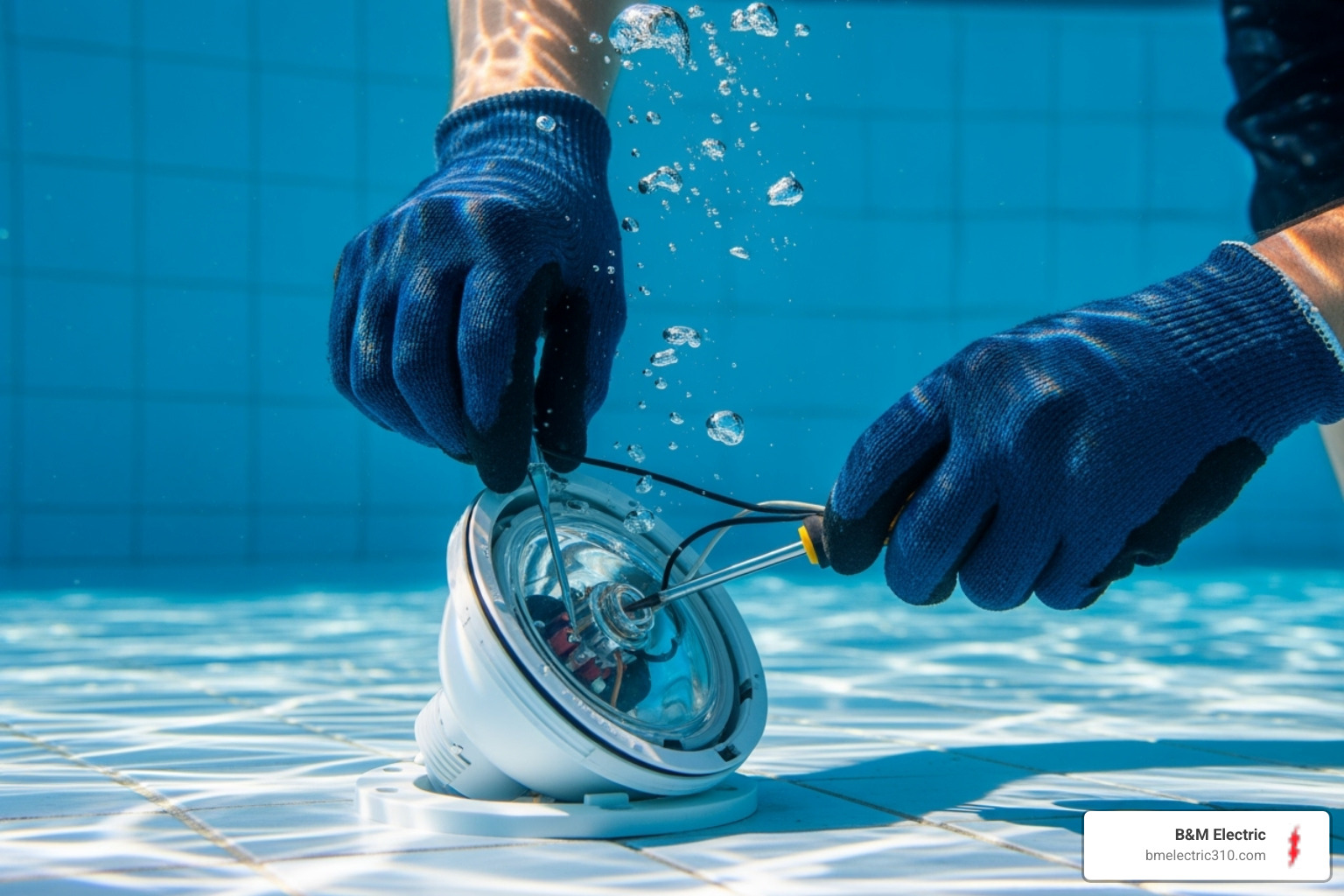 Pool Light Repair: DIY Safety Guide for 2026 - B&M Electric