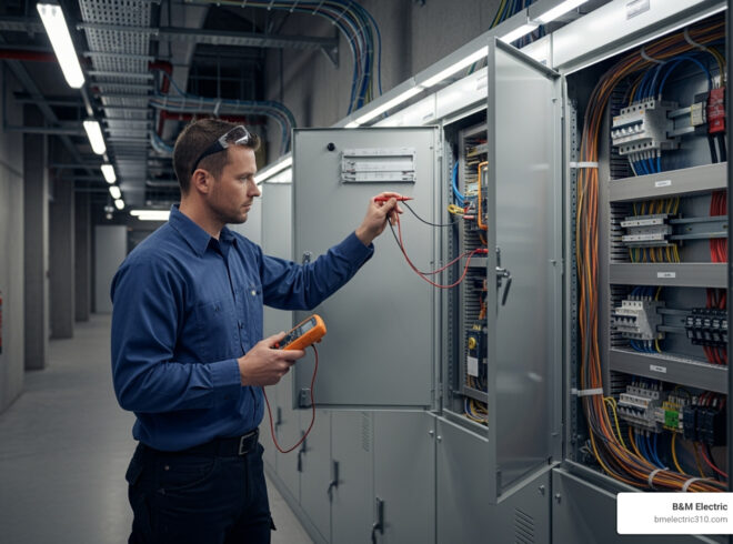Commercial electrical inspection services