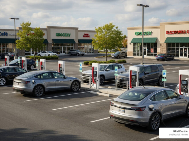 commercial ev charger installation torrance