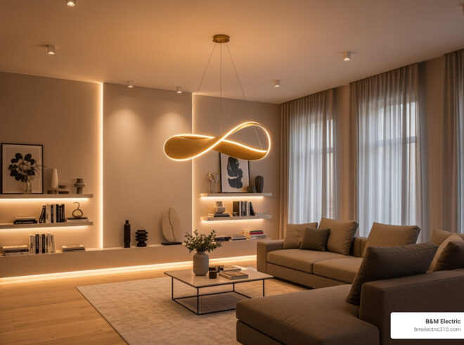 custom lighting installation torrance