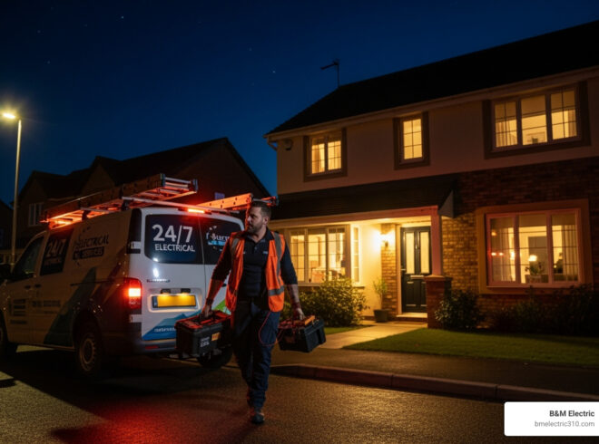 24 hour electric company near me