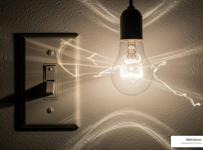 flickering light switch