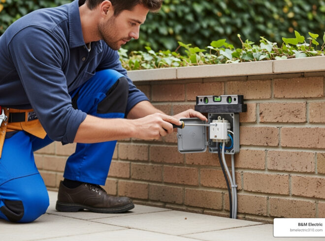 outdoor outlets installation torrance